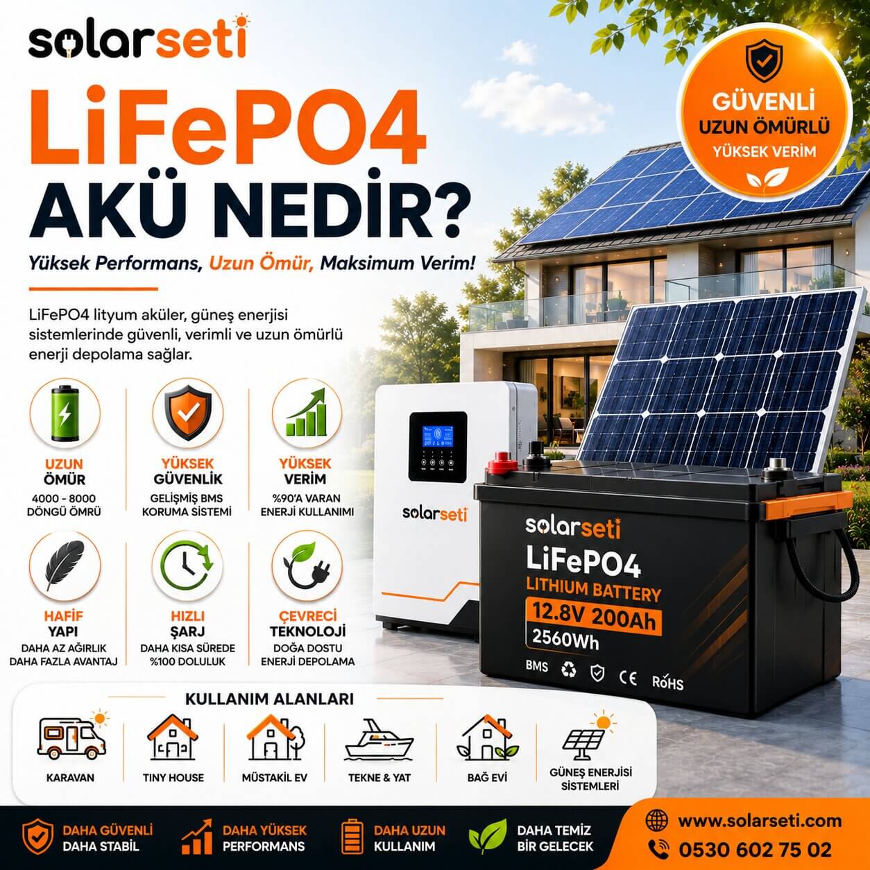 LiFePO4 Akü Nedir?