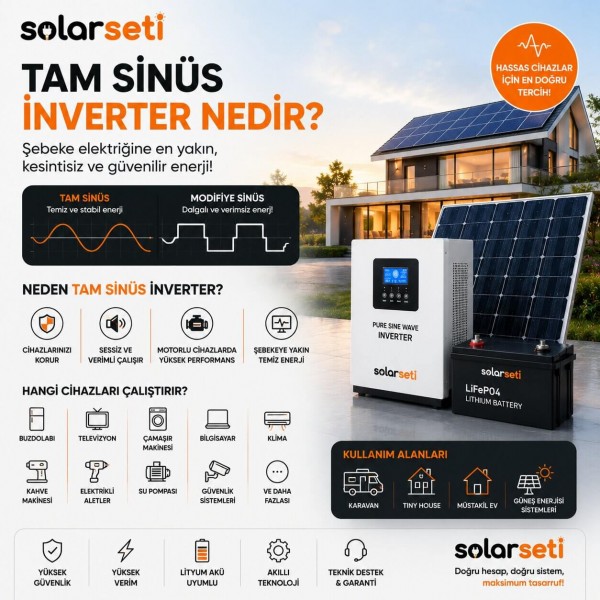 Tam Sinüs İnverter Nedir?