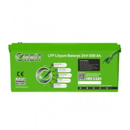 Orbit LifePO4 24v 210Ah Lityum Akü