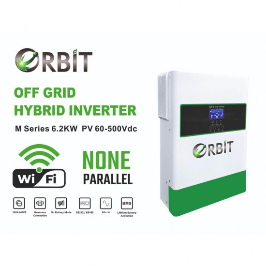 ORBİT 6.2 KW TAM SİNÜS OFFGRİD İNVERTER - NON PARALLEL orbit-6-2kw-tam-sinus-offgrid-inverter-non-parallel-48v